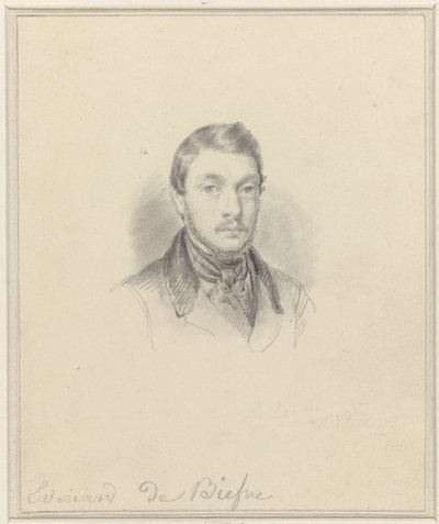Autorretrato de Edouard De Bièfve